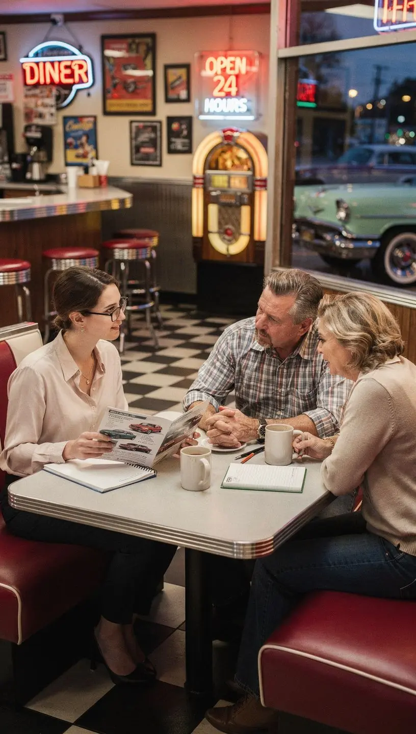 График, показывающий преимущества различных страховых полисов для автомобилей.