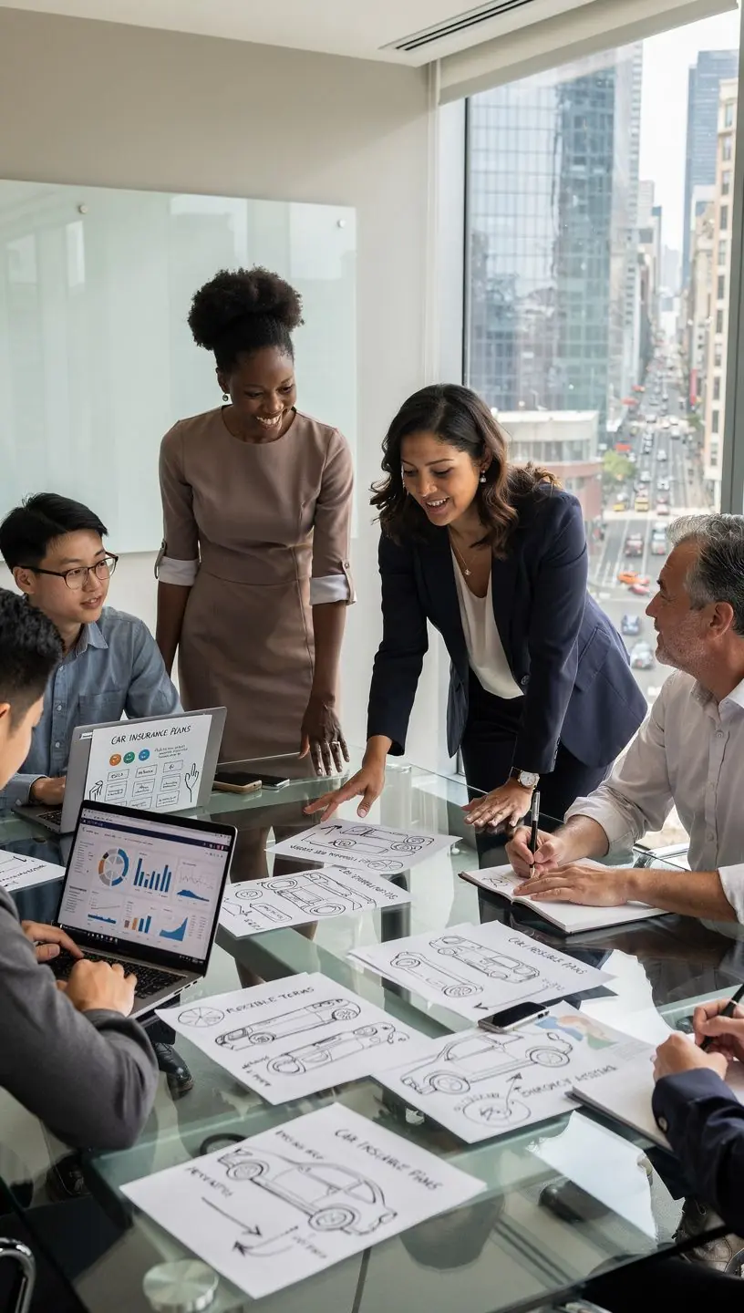 Страховой полис автомобиля с полным покрытием и защитой от столкновения.