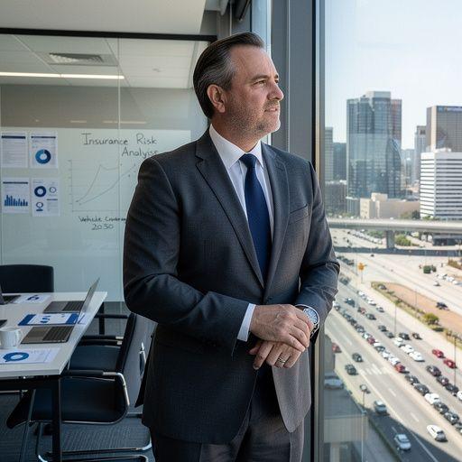 Сотрудник страховой компании, консультирующий клиента по вопросам полиса